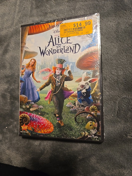 Alice in Wonderland (DVD, 2010)