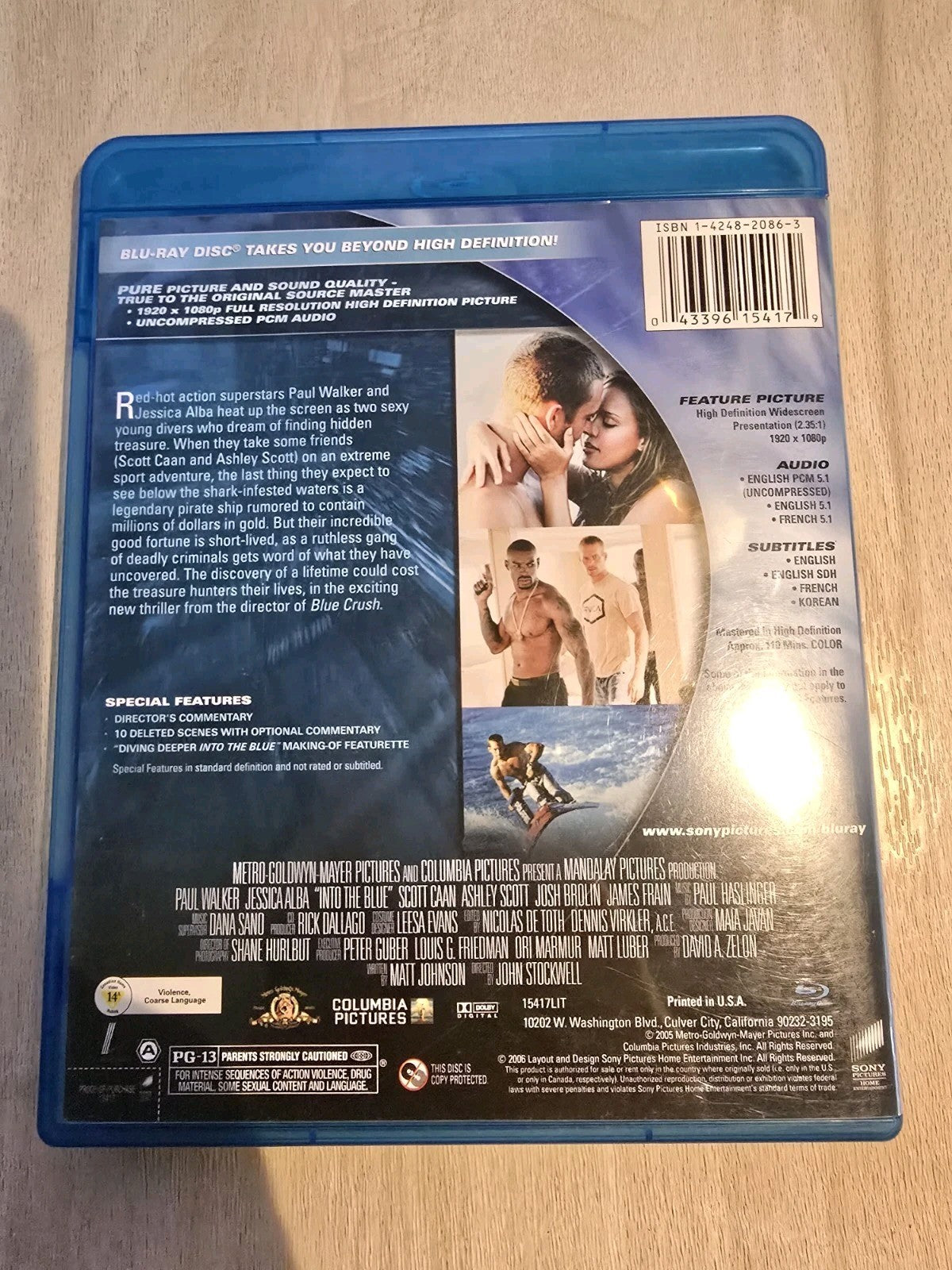Into The Blue (Blu-ray, 2005)