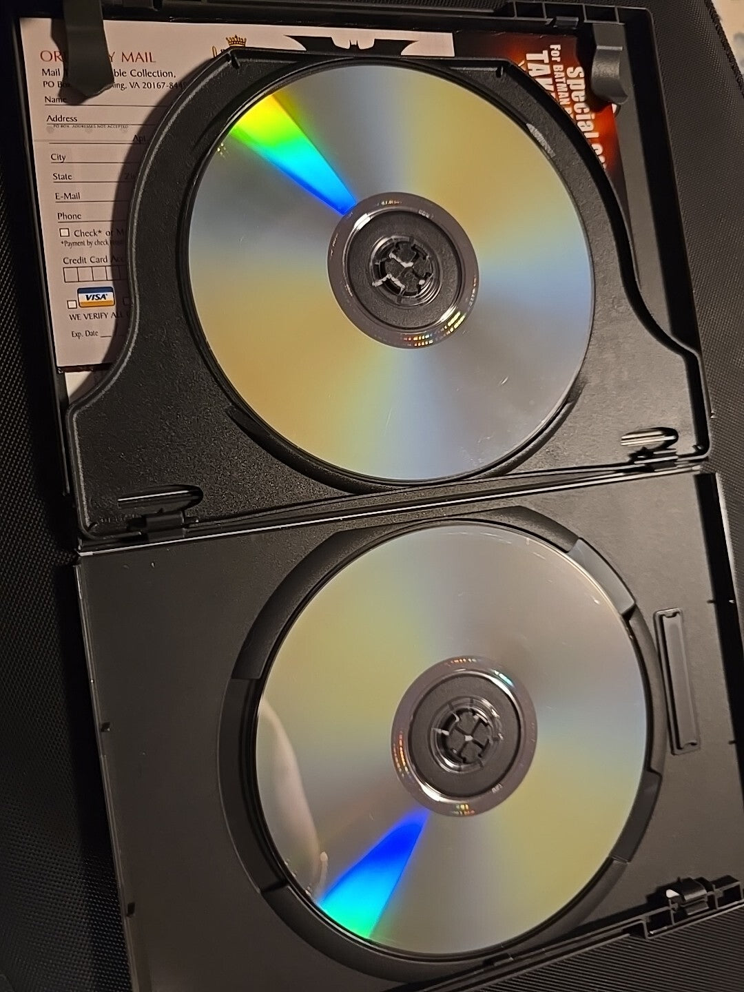 Batman Begins, Two Disc Deluxe Edition, Hologram Cover