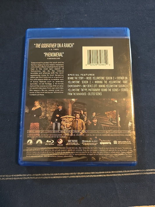Yellowstone: Season 2 (Blu-ray, 2019)