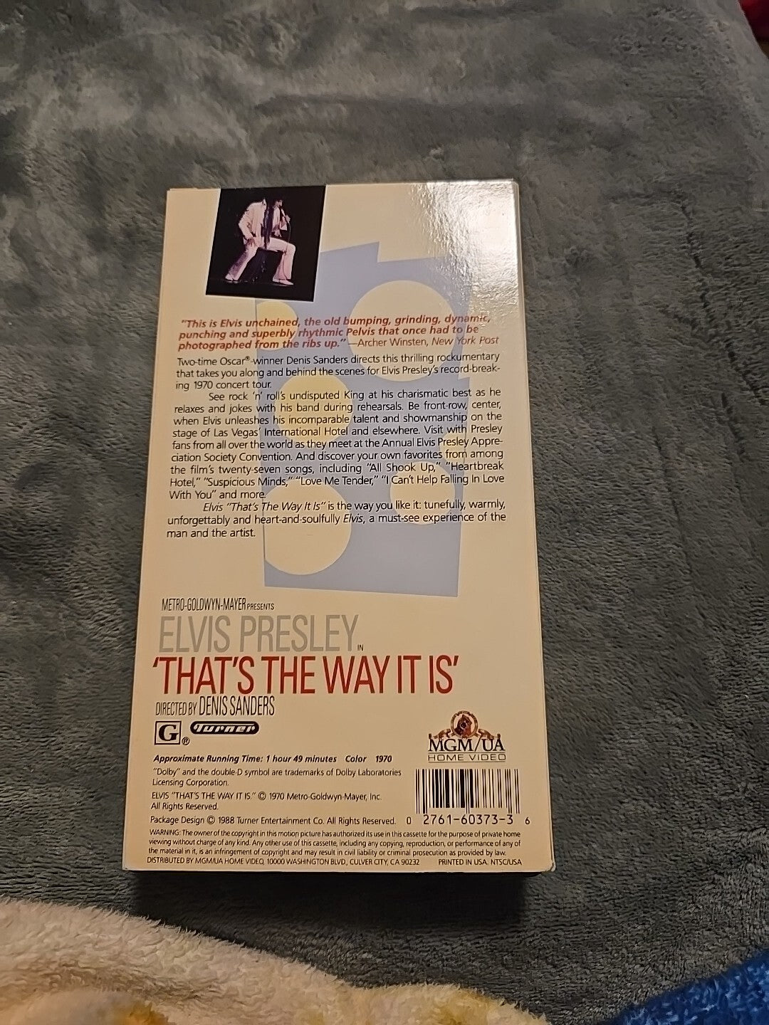 Elvis: Thats the Way It Is (VHS, 1994)