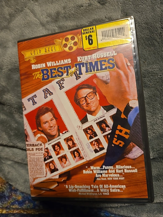 Best Of Times (DVD, 1986, Widescreen) Like New !   Robin Williams   Kurt Russell