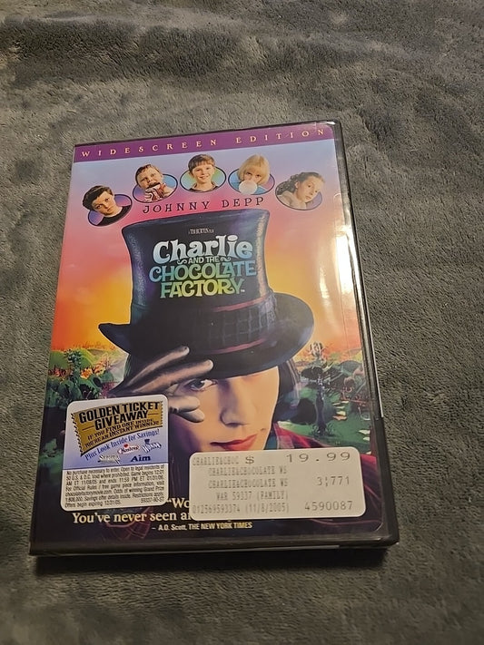 Charlie and the Chocolate Factory (DVD SEALED, 2005)