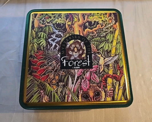 1995 ZIPPO Limited Edition SET OF 4 Mysteries Of The Forest Lighters NEW UNUSED