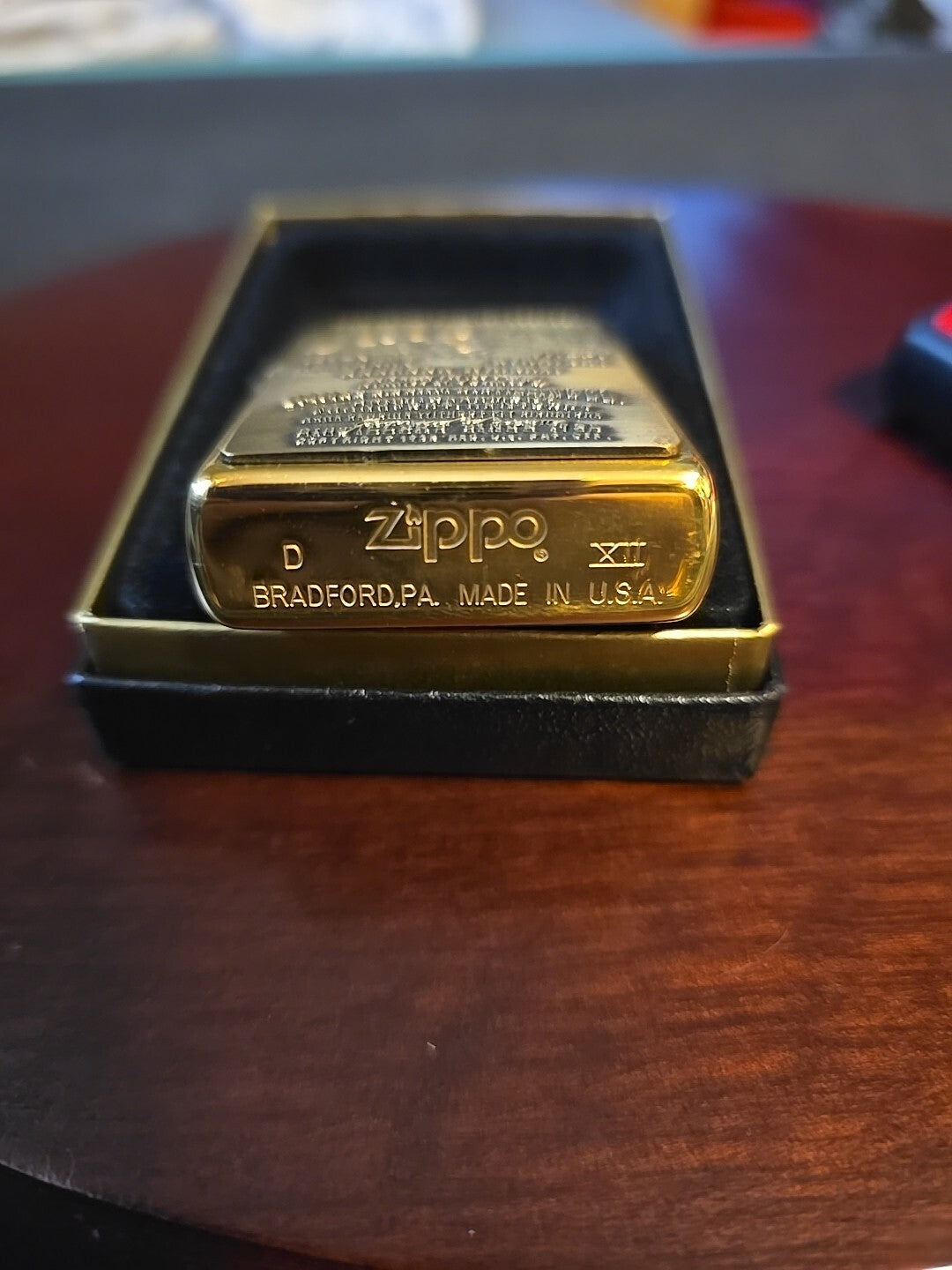 Vintage Jim Beam Brass Zippo Lighter Untested Never Used