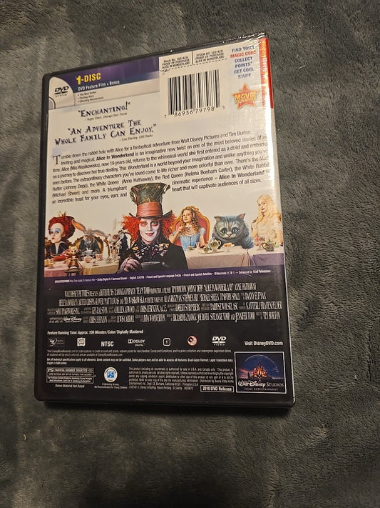 Alice in Wonderland (DVD, 2010)