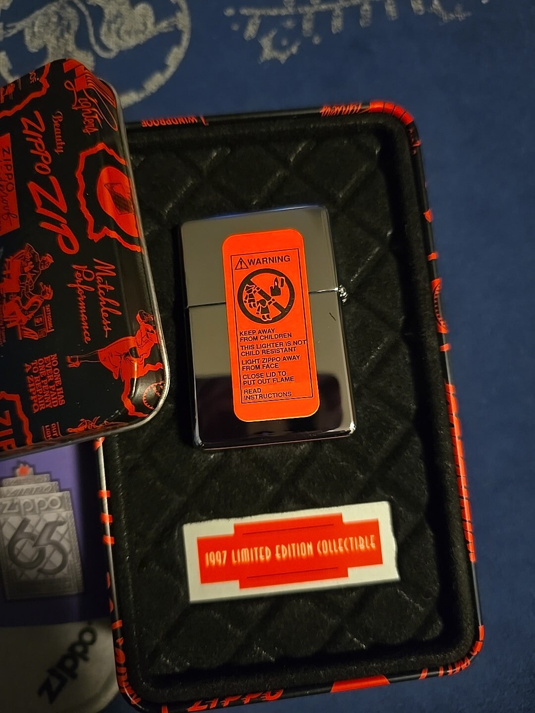 ZIPPO Lighter 1997 65th Anniversary Special Editio