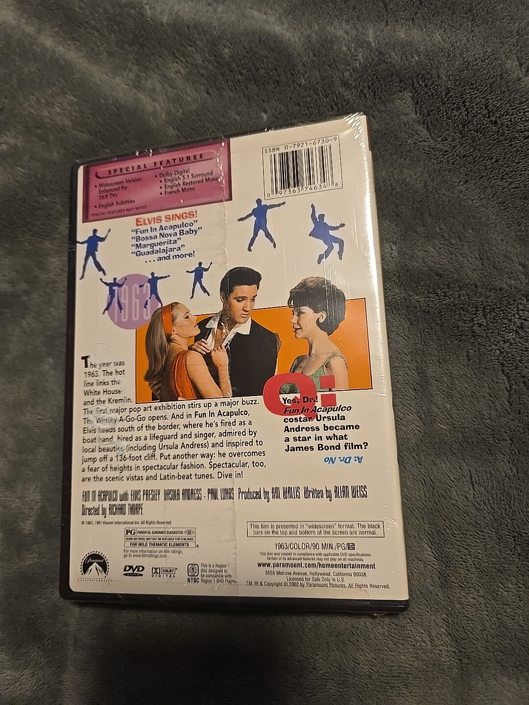 Fun in Acapulco (DVD, 1963)