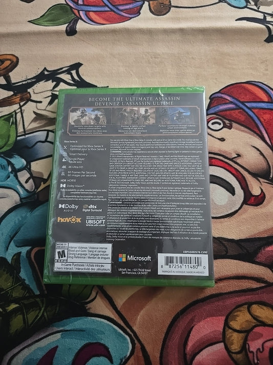 Assassin's Creed Mirage Deluxe Edition Bi-Lingual Standard Edition -...