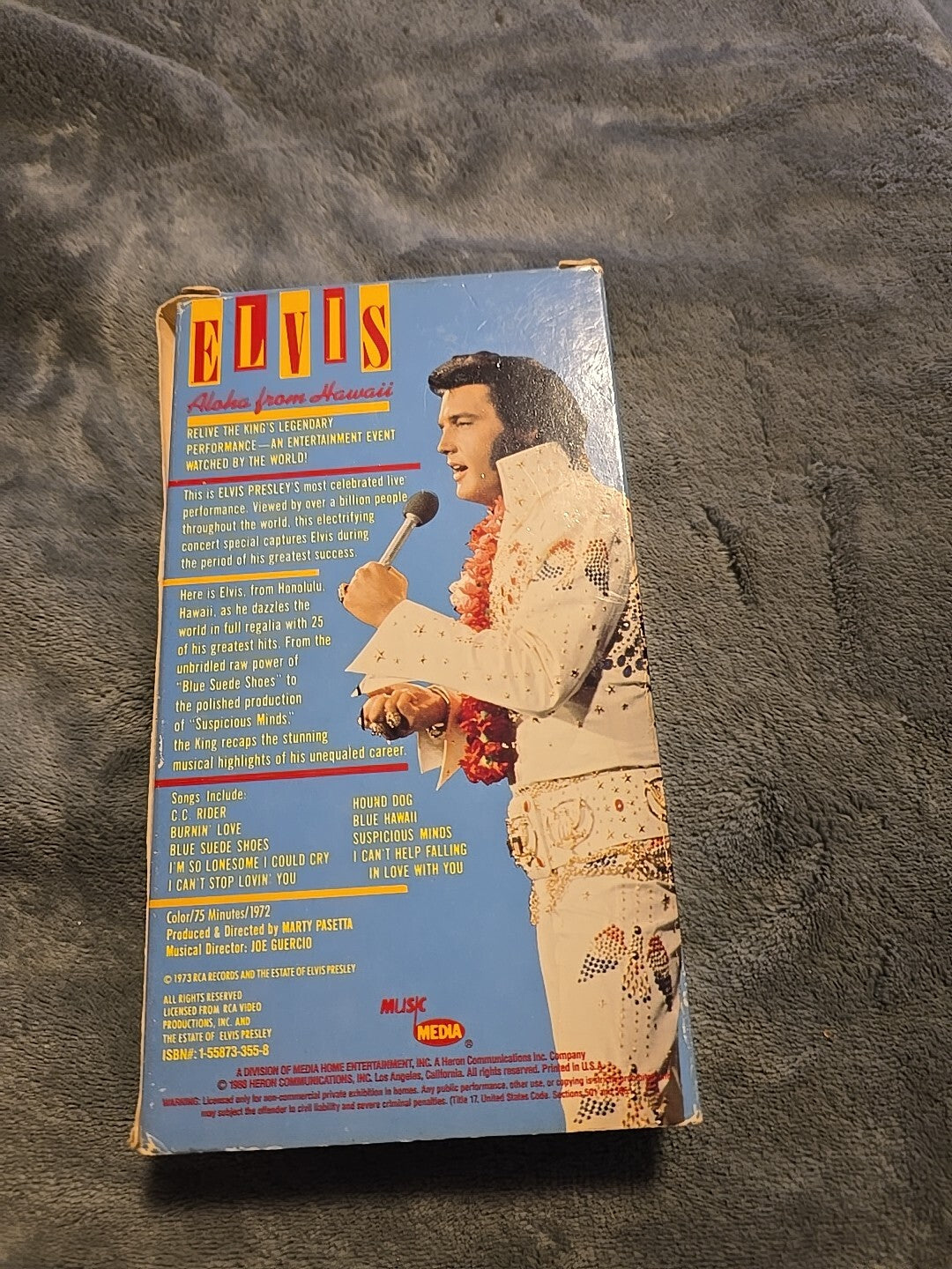 Elvis - Aloha From Hawaii (VHS, 1989)