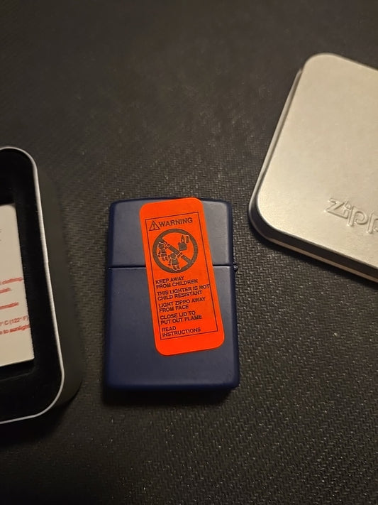 Joe Camel Vintage Zippo 1997 Handlebars Motorcycle (B)