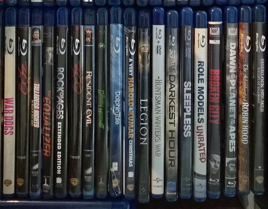 Blu-ray Movie Lot – Action, Comedy, Drama, Sci-Fi – Pick Your Title!