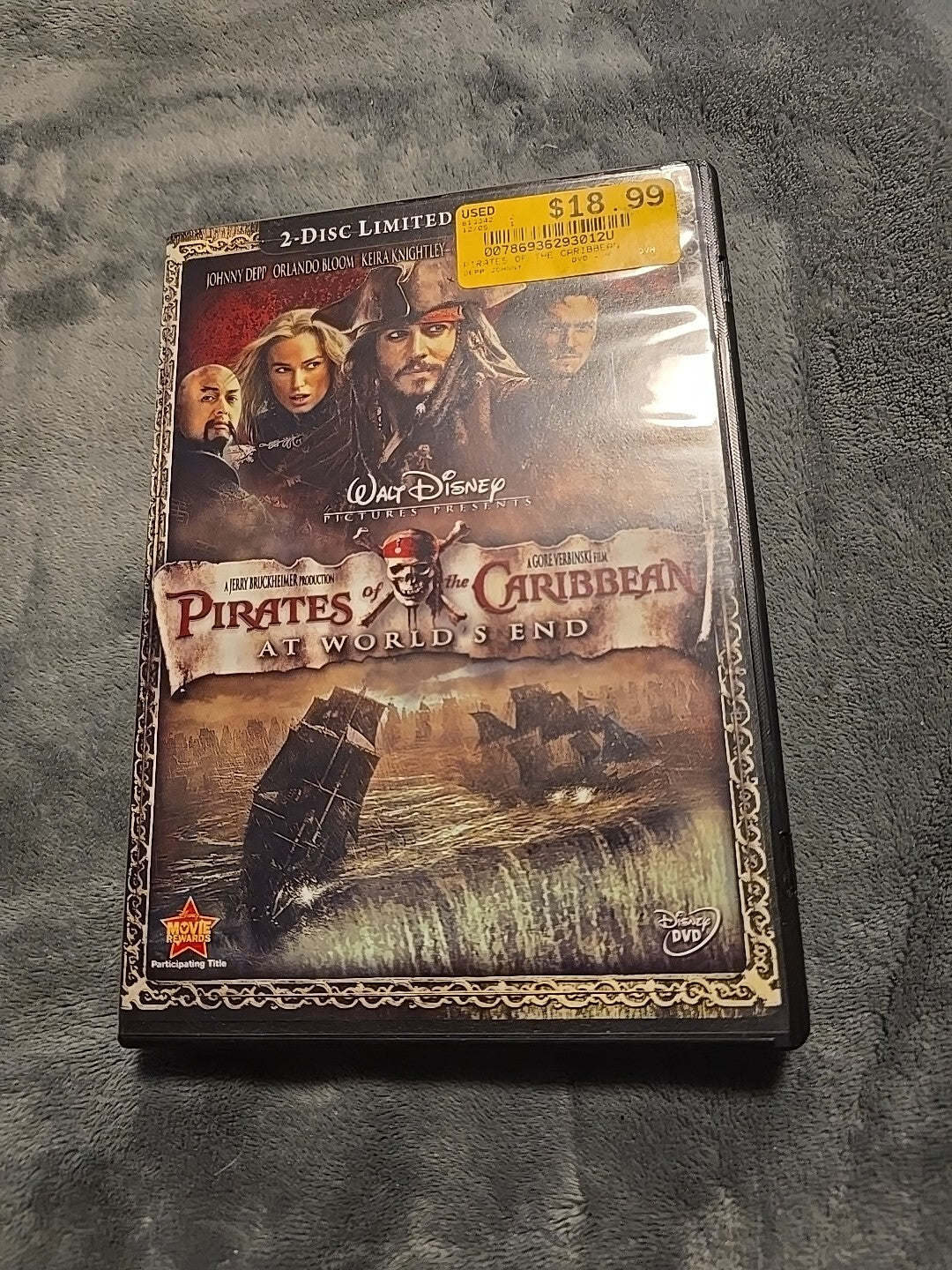 Pirates of the Caribbean: At World's End (DVD, 2007)