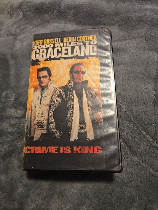 3000 Miles to Graceland (VHS, 2001)