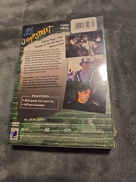 21 Jump Street - The Complete Fourth Season (DVD, 2005)