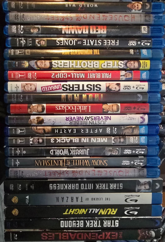 Blu-ray & DVD Movie Lot – Action, Comedy, Sci-Fi, Family – Pick Your Title!