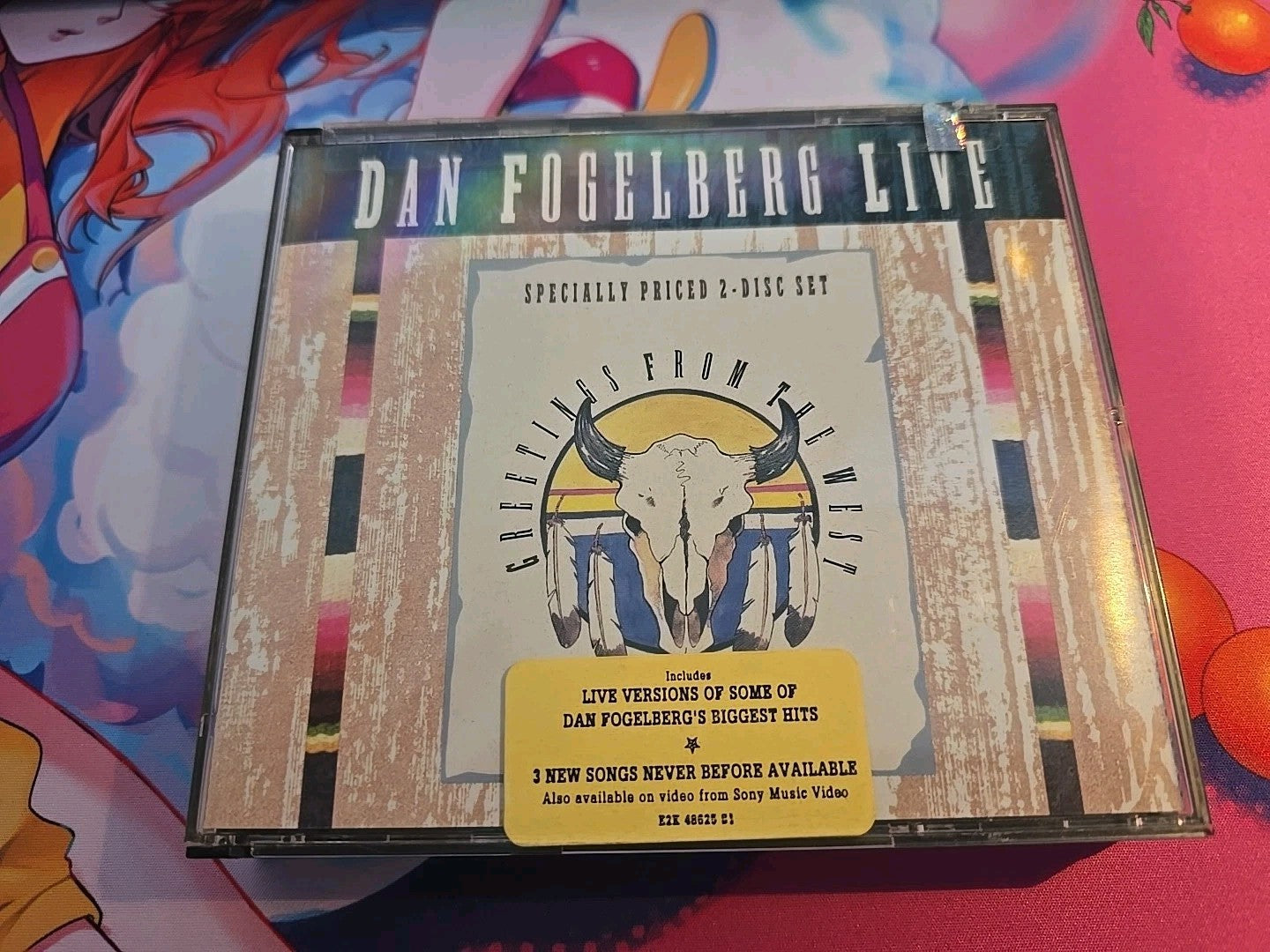 Live-Greetings from the West by Dan Fogelberg (CD, 1991)