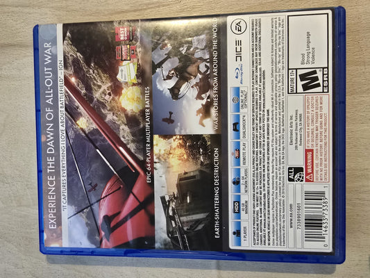 Battlefield 1 PS4 Tested & Works