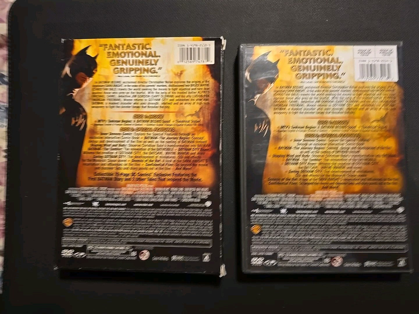 Batman Begins, Two Disc Deluxe Edition, Hologram Cover