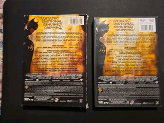 Batman Begins, Two Disc Deluxe Edition, Hologram Cover