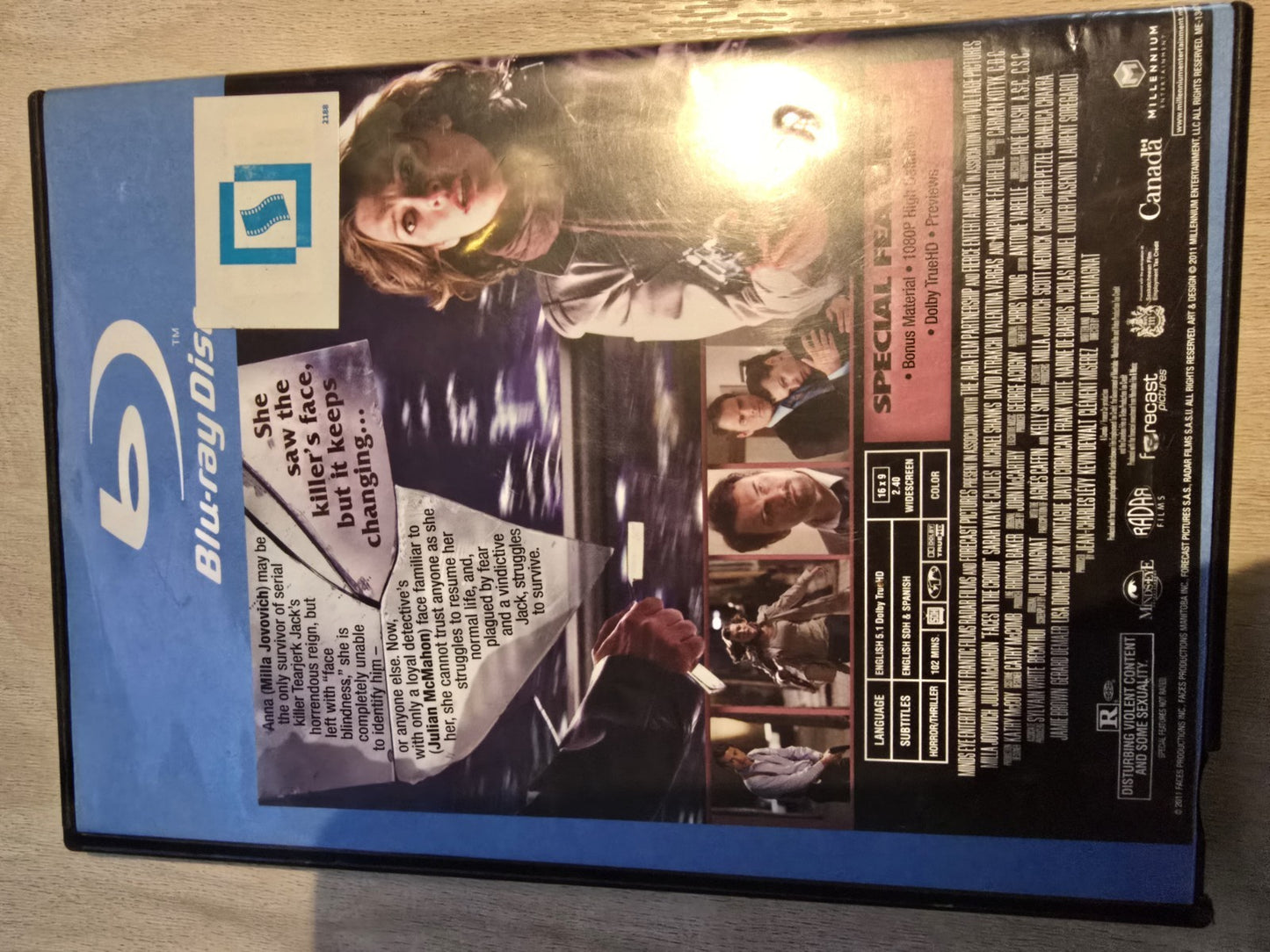 Faces in the Crowd (Blu-ray Disc, 2011)