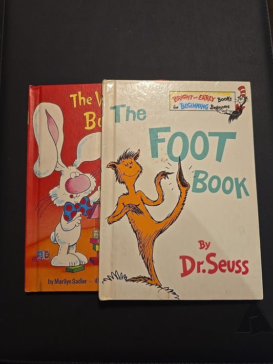 Bright And Early Lot The Foot Book &  The Very Bad Bunny