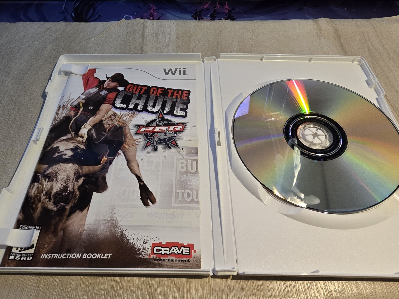 PBR: Out of the Chute Nintendo Wii Tested & Works