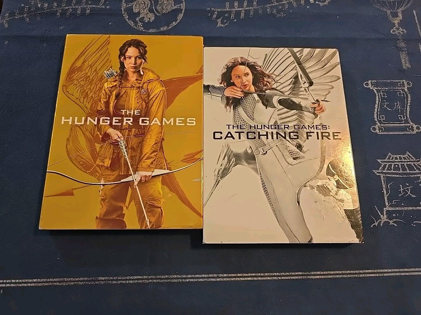 The Hunger Games &  The Hunger Games Catching Fire W/Limited Edition Slipcovers