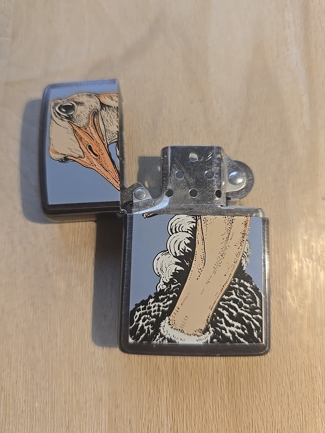 Zippo 1994 The Barret Smyth Collection Ostrich