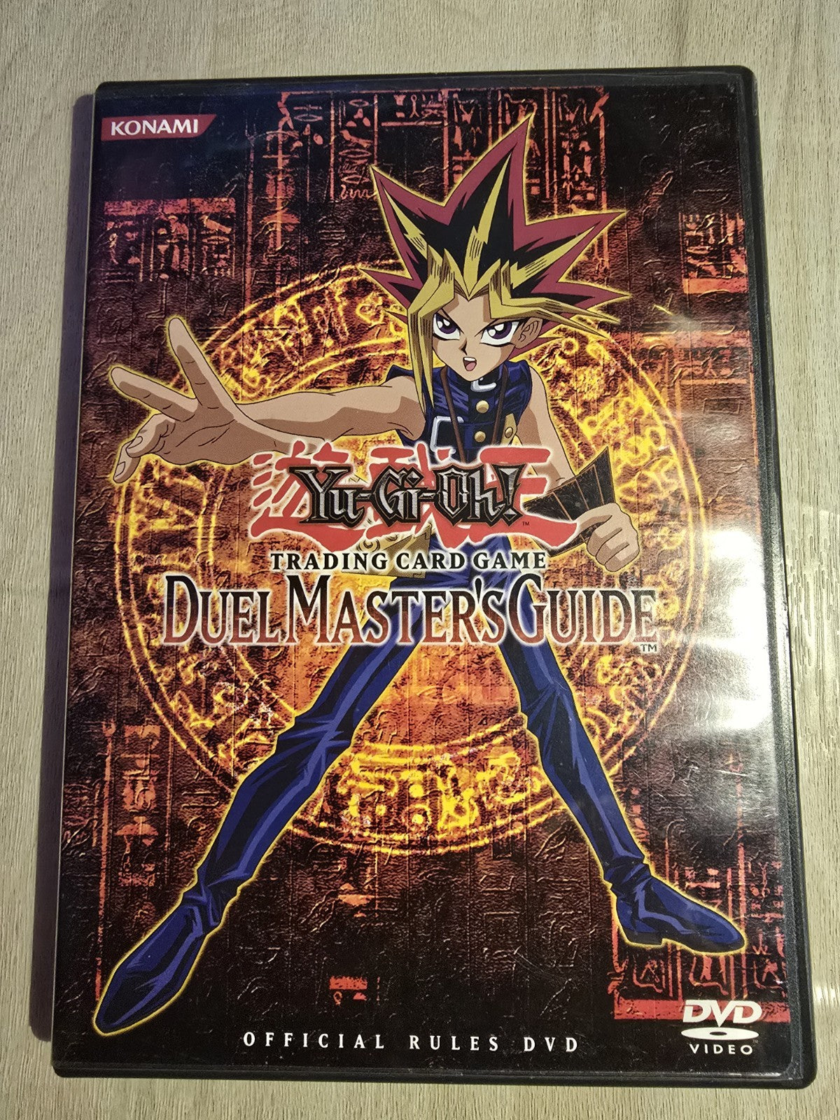 Yu Gi Oh Duel Master's Guide Trading Card Game 1996 Konami Official Rules DVD