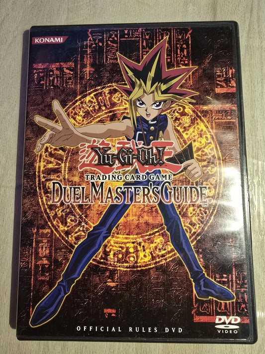 Yu Gi Oh Duel Master's Guide Trading Card Game 1996 Konami Official Rules DVD