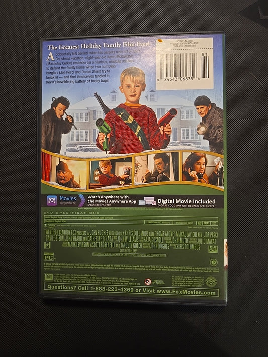 Home Alone (DVD, 1990)