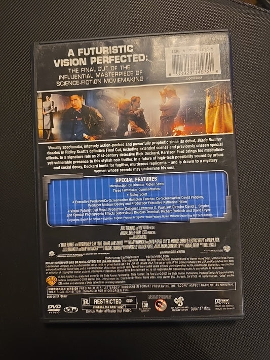 Blade Runner: the Final Cut (DVD, 2007)
