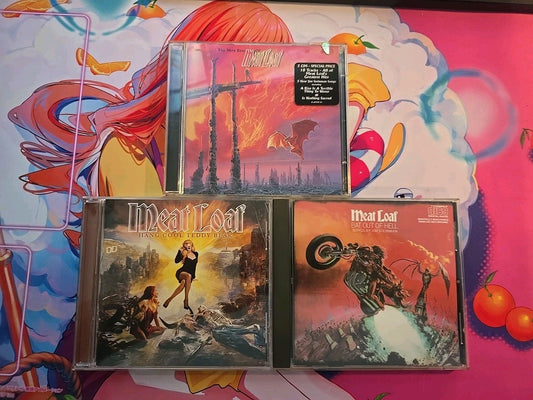 Bat Out Of Hell, Hanh Cool Teddy Bear, & The Very Best of Meatloaf by Meat Loaf