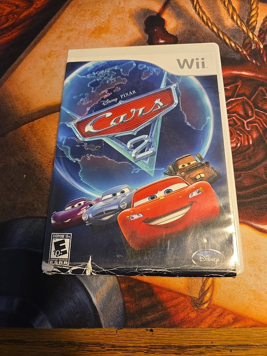 Cars 2: The Video Game Nintendo Wii Tested & Works