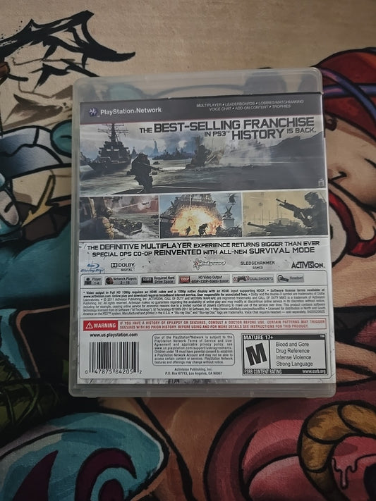 Call of Duty: Modern Warfare 3 PS3 Tested & Works