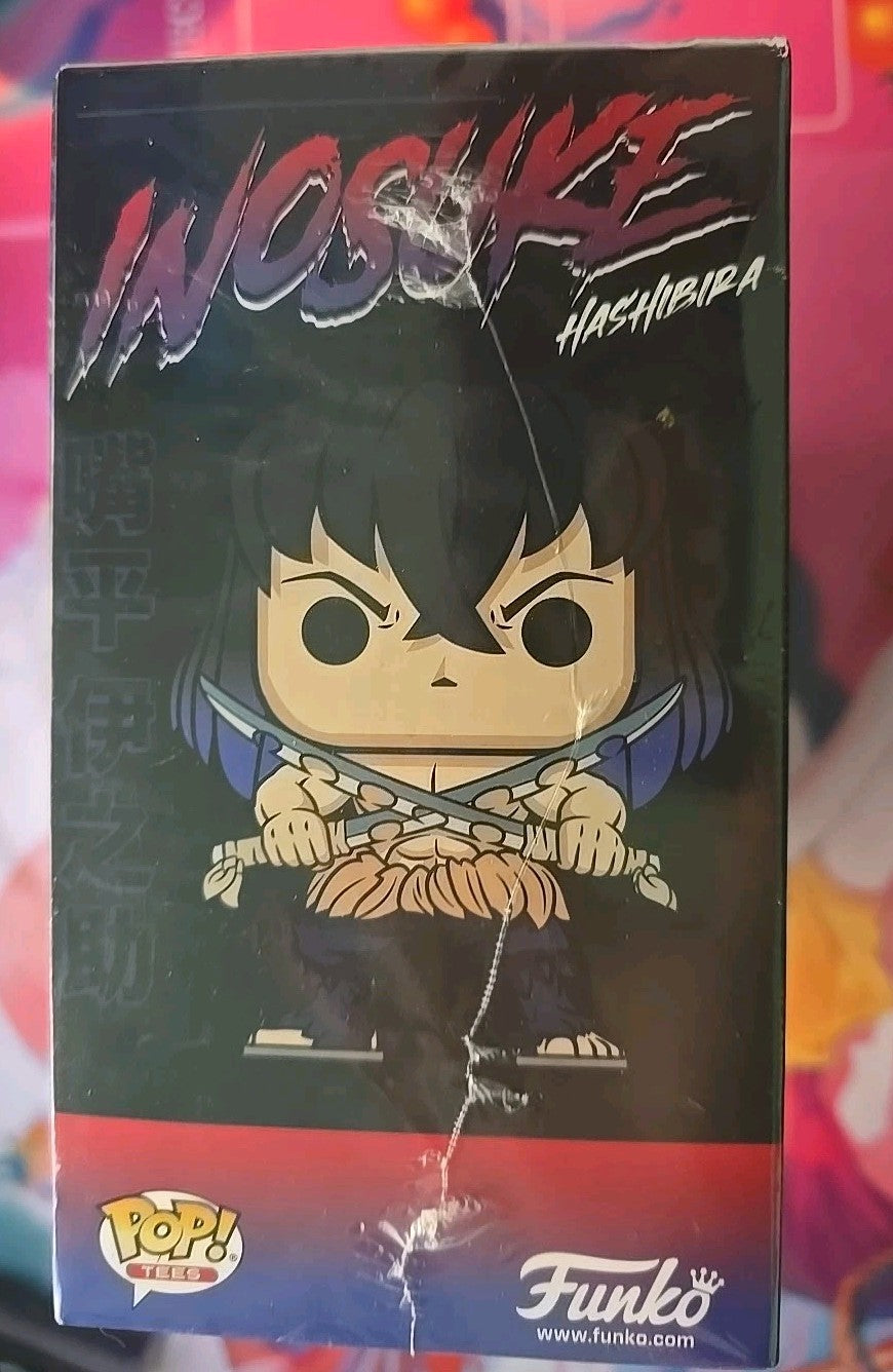 Funko POP! and Tee  Demon Slayer Inosuke Unmasked Size XL T-Shirt