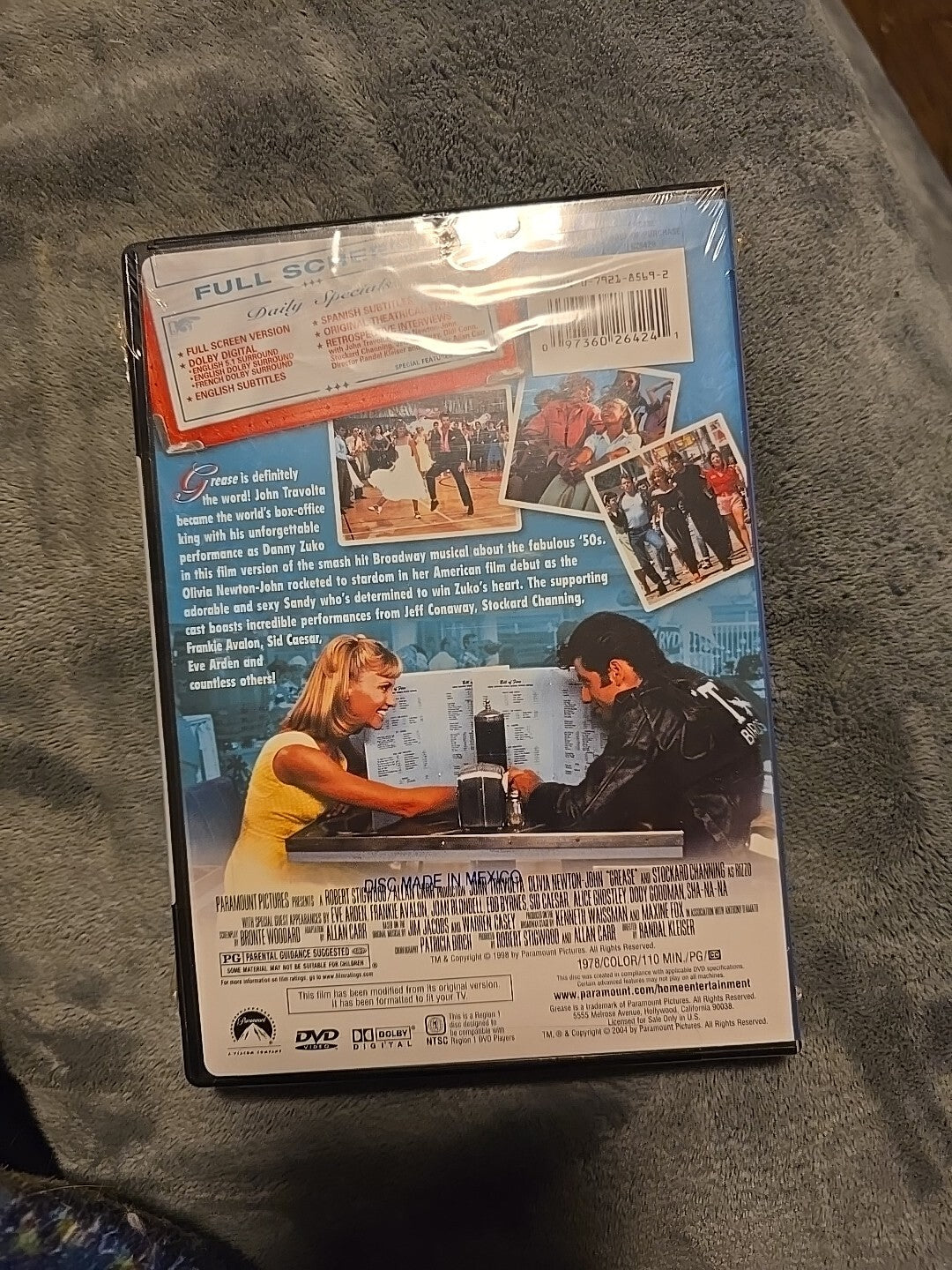 Grease (DVD, 2002, Full Frame)