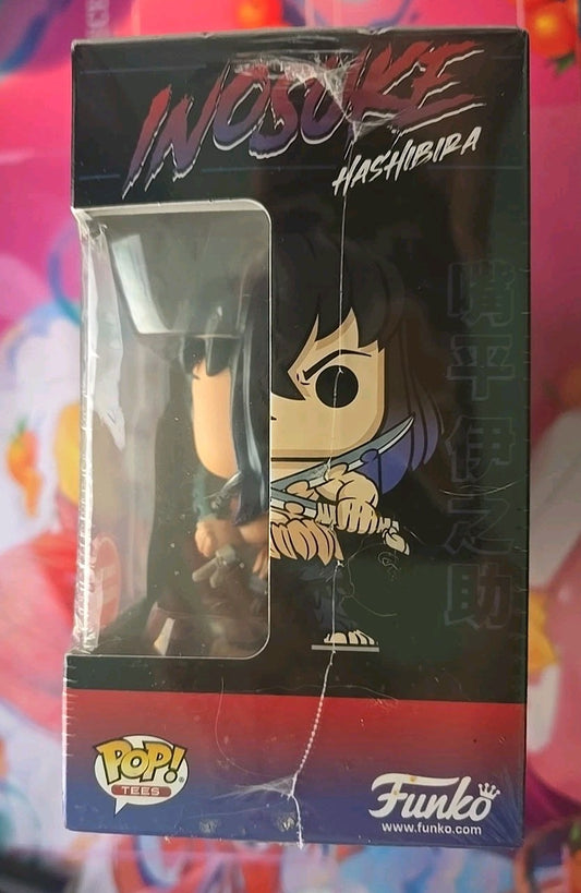 Funko POP! and Tee  Demon Slayer Inosuke Unmasked Size XL T-Shirt