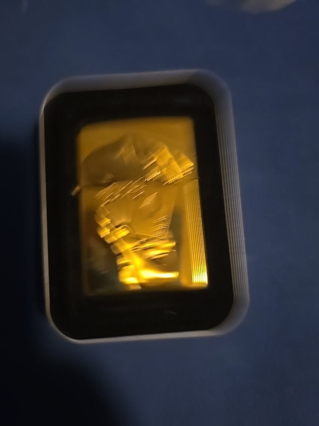 Zippo 2003 Solid Brass Lighter Barrett Smythe Full House