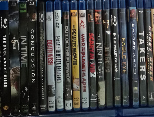 Blu-ray Movie Lot – Action, Comedy, Drama, Sci-Fi – Pick Your Title!