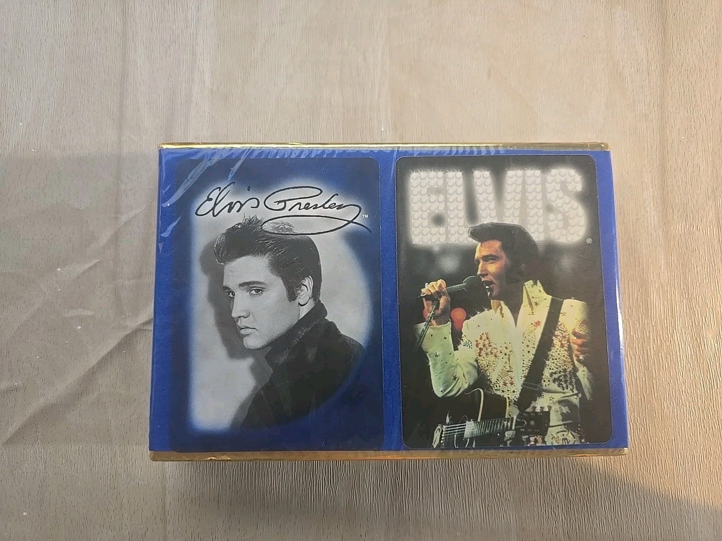 Elvis Presley Playing Cards (2) Deck Package FACTORY SEALED CARDS