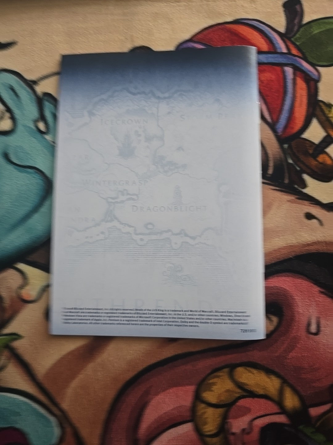World of Warcraft Wrath of the Lich King Expansion box complete