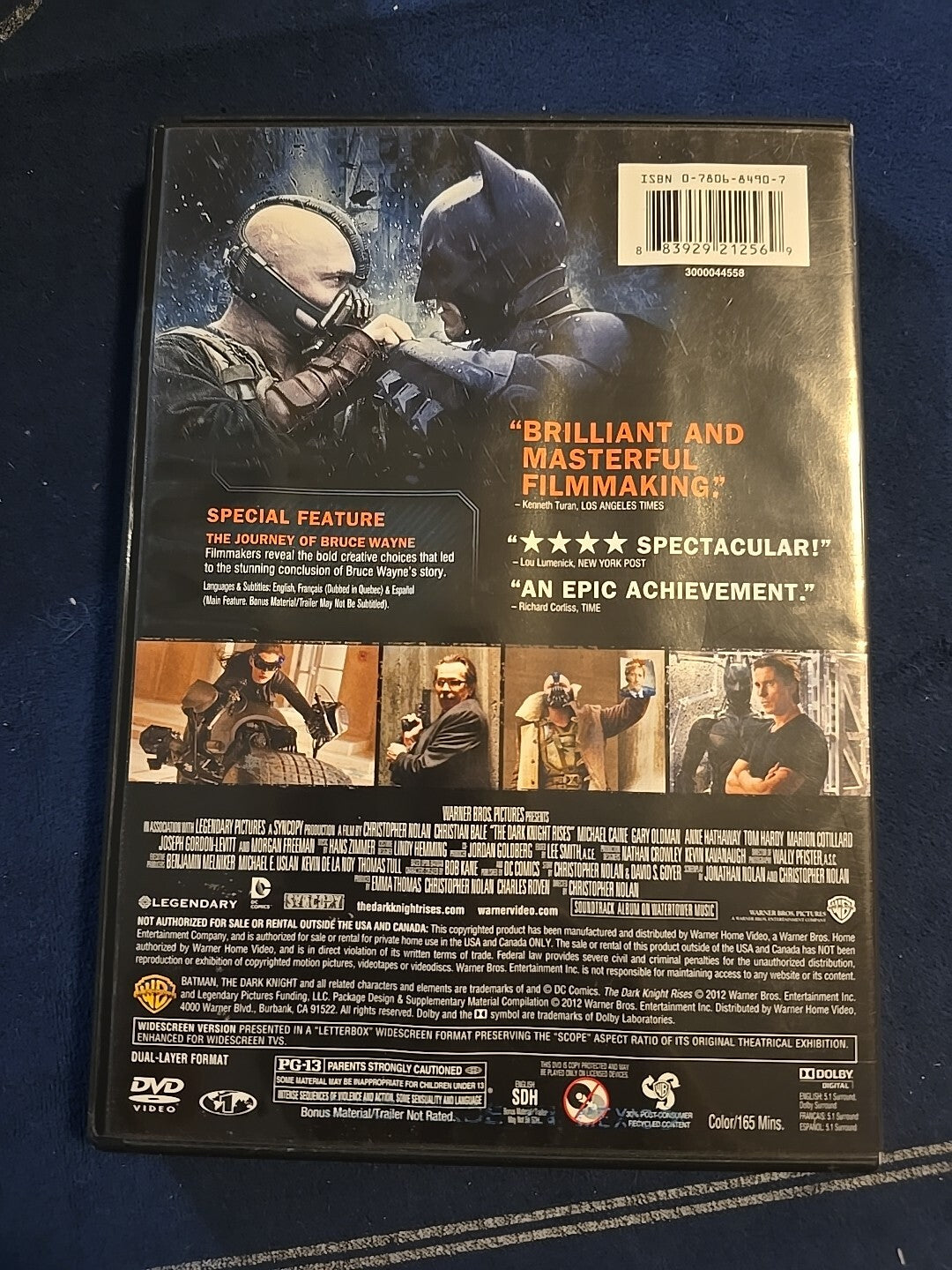 The Dark Knight Rises (DVD, 2012)
