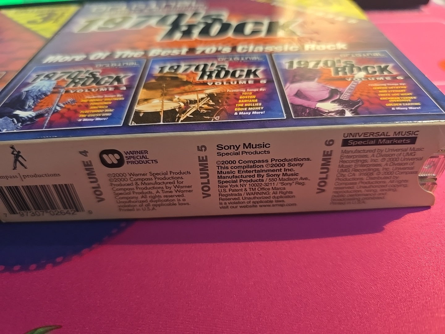 1970's Rock The Best Of The it's Classic Rock Vol 1 - Vol 6