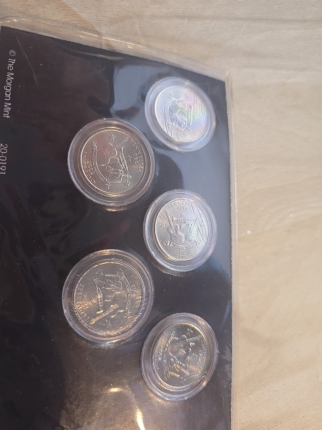 Elvis Presley 50th Anniversary Commemorative Collector Coin Set Morgan Mint NEW