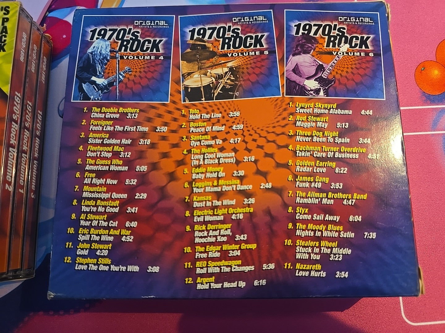1970's Rock The Best Of The it's Classic Rock Vol 1 - Vol 6