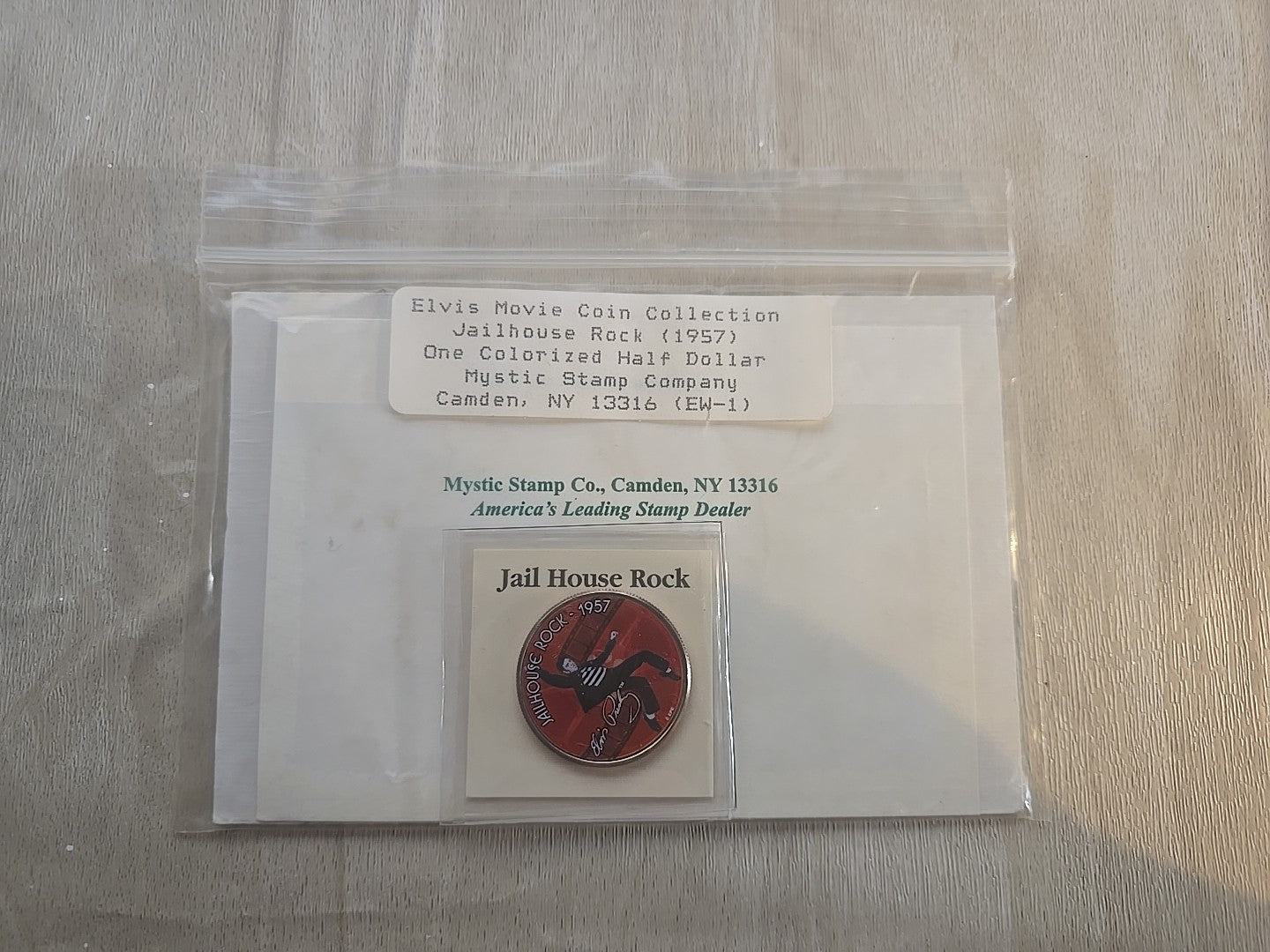 Elvis Movie Coin Collection Jailhouse Rock 1957