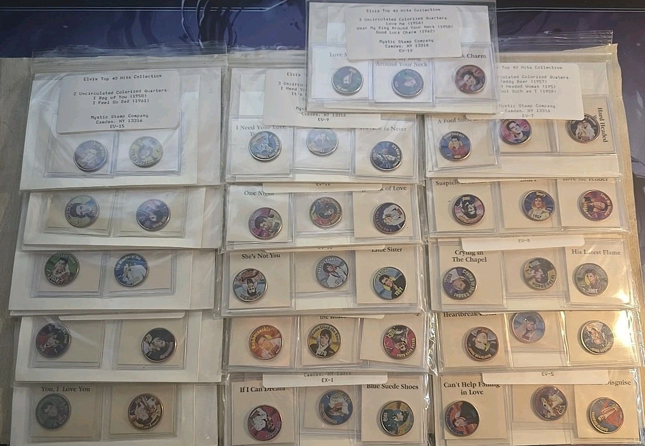 Elvis Top 40 Hits Quarter Collection