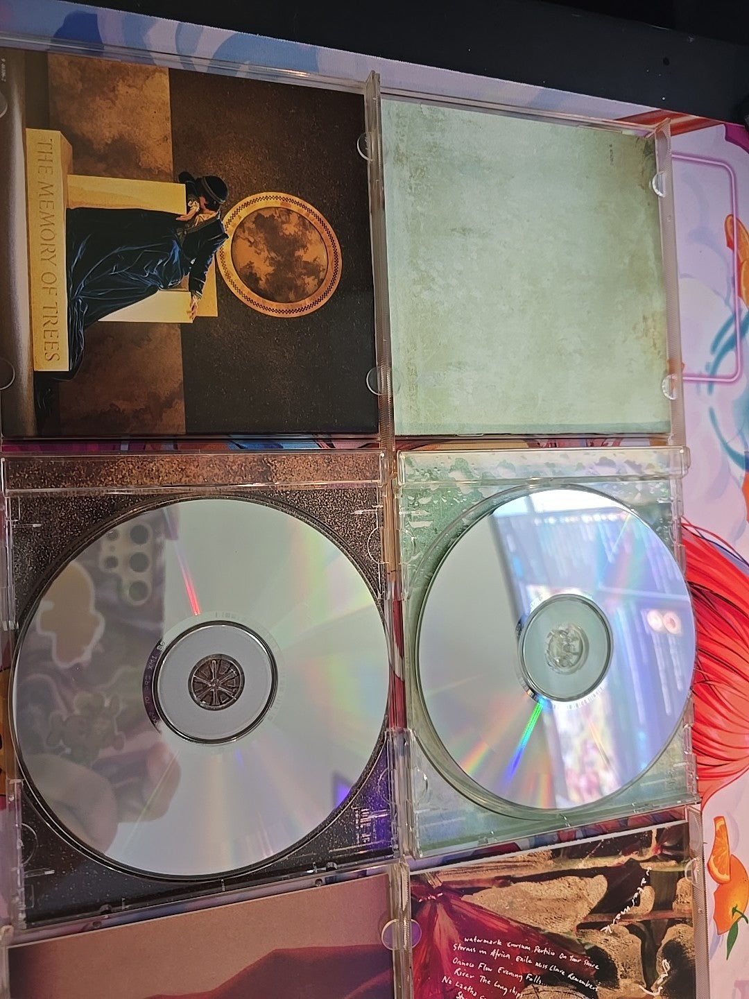 Memory of Trees, A Day Without Rain, The Celts, And Watermark by Enya 4 Disk Set